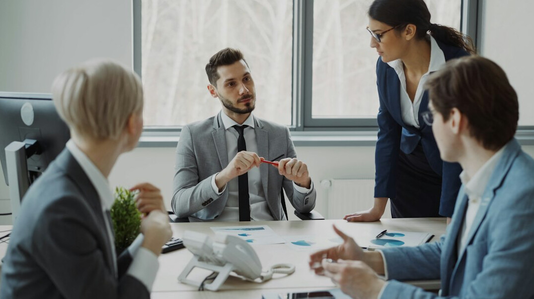 business negotiation training session