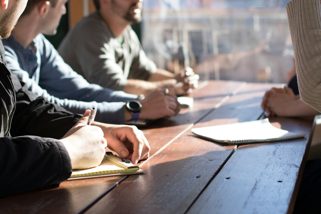 business negotiation table meeting