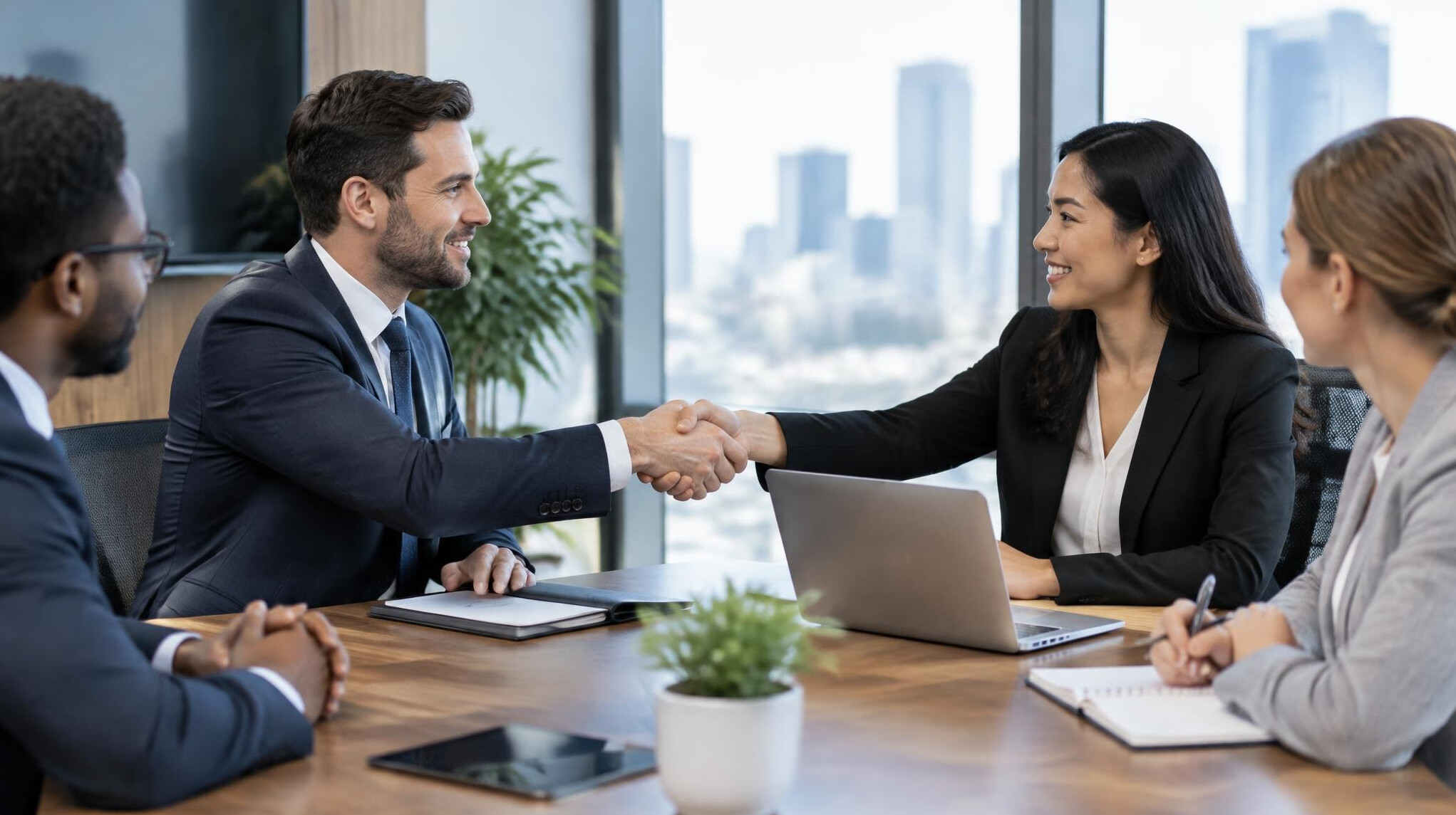 business negotiation meeting